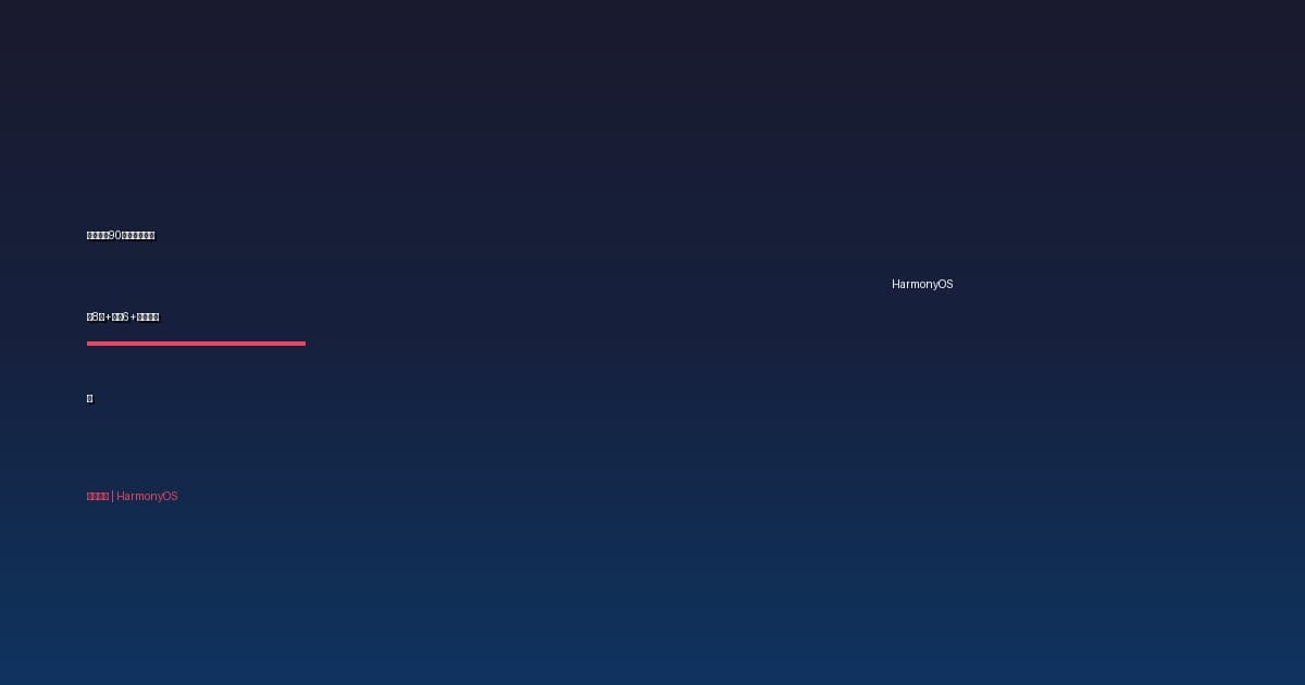 华为畅享90系列官宣:麒麟8系+鸿蒙6+巨鲸电池,3月23日发布